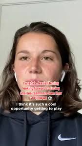 Sam Kerr and Jesse Fleming After Canada Game