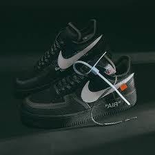 Nike Air Force 1 Low Off White Black White 2 0 Nike X Virgil Abloh Air Force 1 Low Black White Sneakers Sneakers Men Nike