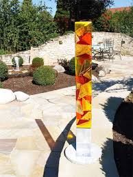 Gartenstele Garten Glaskunst Gartenkunst