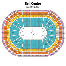 bell centre seating chart views and reviews montreal