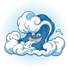 Historically tsunamis have been referred to as tidal waves, but that name is discouraged by oceanographers because tides have little effect on tsunamis. Cartoon Tsunami Wave Drawing Free Image Download