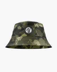 Download Bucket Hat Mockup In Apparel Mockups On Yellow Images Object Mockups