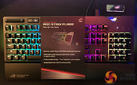 How to adjust keyboard backlight on asus rog gaming laptop, how to make the asus chromebook c434 keyboard more readable, keyboard designed with ultimate reliability rog strix hero edition republic of gamers, on off backlight of keyboard in asus tuf fx504 in hindi. Ces Asus Unveil Rog Strix Flare A Keyboard That Can Light Up Your Team S Logo Kitguru