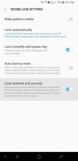 You have three attempts to enter it correctly. Psa Enable Lock Network And Security To Protect Your Device If It Lost R Galaxys8