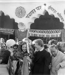 Jimmy Carter's connection to India was ...