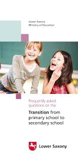Secondary education covers two phases on the international standard classification of education scale. Https Www Mk Niedersachsen De Download 112744 Uebergang Grundschule Auf Eine Weiterfuehrende Schule English Transition From Primary School To Secondary School Pdf