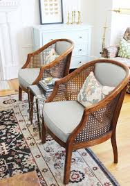 In fact, chairs in general can fulfill this role in a lot of stylish ways. Cane Chair Makeover Switch Studio Furniture Cane Chair Makeover Home