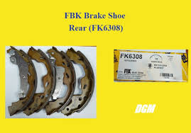 City car terbaru proton ini hadir dalam 2 varian yakni menggunakan transmisi harus diakui, proton iriz menawarkan sensasi mengemudi yang cukup menyenangkan. Fbk Brake Shoe Rear Fk6308 For Proton Iriz 1 3 1 5