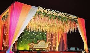 Dazzling Events Decor Caterers Wedding Planners In Jamshedpur Shaadisaga Wedding Stage Decorations Wedding Stage Backdrop Indian Wedding Decorations