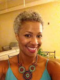 Fresh Twa Natural Hair Styles Gray Hair Beauty Natural Gray Hair