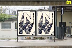 Free Street Poster Mockup In 2020 Poster Mockup Free Poster Mockup Poster Mockup Psd