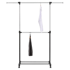 2.4 out of 5 stars, based on 11 reviews 11 ratings current price $9.98 $ 9. Adjustable Double Rod Garment Rack Black Room Essentials Target