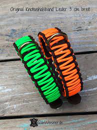 hundehalsband neon pink gelb orange grun leder 3 cm breit hundehalsband halsband lederhalsband