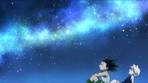Hunter x hunter hisoka wallpaper anime anime art kartinki. Kirua And Gon Observe The Stars On The Island Of The Whale Fond D Ecran Dessin Fond D Ecran Ordinateur Fond D Ecran Telephone