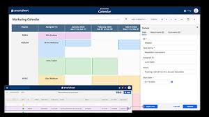 Keep Your Teams Organized With The Smartsheet Calendar App Smartsheet Learning Center