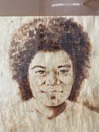 🔥 RARE Vintage Modern Hawaiian Polynesian Tongan Man Painting, Sune Egan  1977