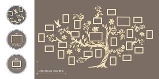 Accuracy of the data in these genealogies varies from tree to tree; Wooden Family Tree With 23 Picture Frames 68travel