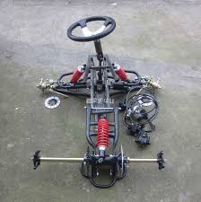 pecas de karting modificadas auto feito carrinho de mula dianteiro e traseiro suspensao sistema de freio de direcao eixo dianteiro corpo do carro eixo traseiro go kart rc car parts go