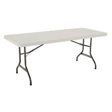 Lifetime 6 Ft Rectangle Commercial Folding Table White 4 Pack Folding Table Lifetime Tables Wood Console Table