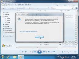 Using Windows 7 Copy Tracks From A Music Cd Youtube