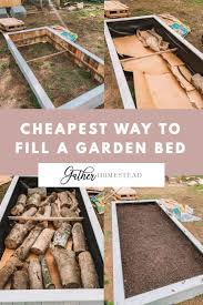 A core garden has a trench running through the middle that is designed to slowly release moisture and nutrients. How To Fill A Garden Bed For Free In 2021 Vegetable Garden Raised Beds Raised Garden Beds Diy Home Vegetable Garden