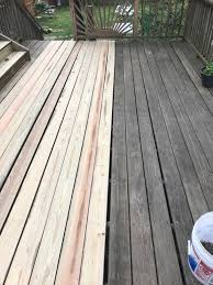 Another reason to install the decking bark side up is because the pith side is prone. Planing Deckboards Down Instead Of Buying New Ones Time Consuming But Rewarding They Look Brand New Woodworking