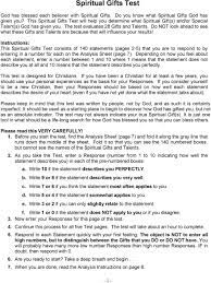 5 spiritual gifts test free. F R E E P R I N T A B L E S P I R I T U A L G I F T S S U R V E Y Zonealarm Results