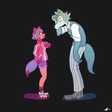 Michiru And Legoshi Bna X Beastars Brandnewanimal