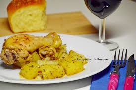Pilon De Poulet Marine Et Pommes De Terre Au Four Au Poivre De Kampot La Cuisine De Ponpon Rapide Et Facile En 2020 Pomme De Terre Au Four Poulet Marine