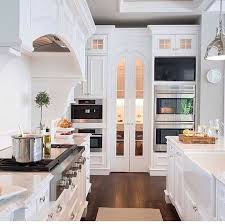Butlers Pantry With Doors Dream House Ideas Kitchens Home Kitchens Sweet Home