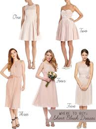Subtle And Sweet Blush Bridesmaids Dresses Onefabday Com Blush Dresses Short Blush Bridesmaid Dresses Short Blush Bridesmaid Dresses