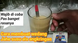 Susu jahe adalah salah satu minuman hangat yang cocok sekali untuk meredakan sakit perut, pembuatannya juga sangat mudah bahkan seorang pemula juga bisa membuatnya. Cara Membuat Wedang Jahe Susu Bandrek Ala Angkringan Youtube