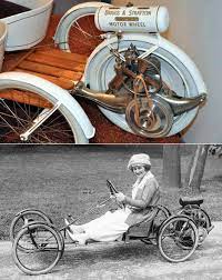 Early Low Cost Transportation Design A Powered Fifth Wheel Vehicles Cycle Car Antique Cars