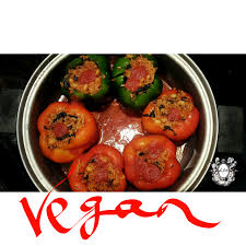 My Meli Melo World Vegan Stuffed Peppers By Montreal Photographer He Stuffed Peppers Vegan Stuffed Peppers Cooking Without A Recipe