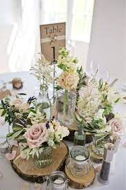 Top 23 Remarkable Rustic Wedding Centerpieces Mason Jar Wedding Ceremony Decorations Outdoor Weddings Decorations Elegant Romantic Wedding Table Centerpieces