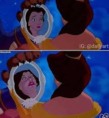 If I Were A Disney Princess Expectation Vs Reality Credit Dailyart Andhikamuski Disney Princess Funny Realistic Disney Princess Funny Disney Memes