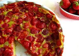 Clafoutis Aux Fraises Au Thermomix Plat Et Recette Clafoutis Aux Fraises Recette Avec Des Fraises Recette