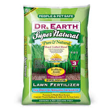 Dr Earth 40 Lb Super Natural Lawn Fertilizer 829 The Home Depot Lawn Fertilizer Organic Lawn Care Organic Lawn