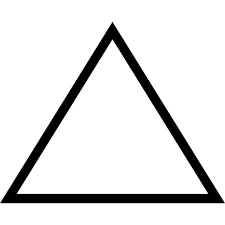 Triangle Outline Variant Free Vector Icons Designed By Freepik Free Icons Icon Wolf Wallpaper