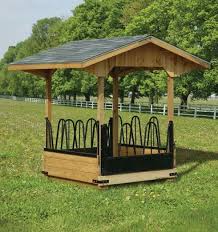 Horse Feeder Out Of Pallets Dream Horse Barns Hay Feeder Horse Barns