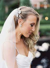7 Ways To Style Your Hair Under A Wedding Veil Wedding Hairstyles With Veil Wedding Hair Down Veil Hairstyles