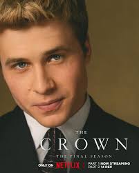 THE CROWN Ed McVey plays 'Prince William' in the final season of The Crown.  Part Two drops