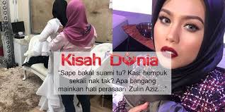 Bekas penyampai radio suria fm, zulin aziz pernah mengaku dia bakal menamatkan zaman bujang tak lama lagi. Jangan Terlalu Terdesak Ramai Sebak Zulin Kongsi Video Baju Pengantin Tapi Tak Jadi Kahwin Kisah Dunia