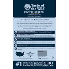 Taste Of The Wild Pacific Stream Grain Free Smoked Salmon Dry Dog Food 5 Lbs Dry Dog Food Dog Food Recipes Puppy Food