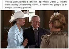 Why Does Stan Lee Make A Cameo In The Princess Diaries 2 Movies Tv Stack Exchange