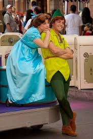 Celebrate A Street Party Peter Pan Wendy Darling Disney Parade Disney Face Characters Peter Pan Disneyland