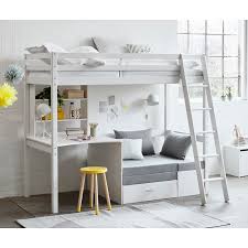 Normalerweise schläft dort nur ein. Mack Milo Hochbett Alloway Mit Mobel Set 90 X 200 Cm Wayfair De