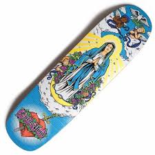 Skateboard deck nos skateboard deck 101 gabriel rodriguez looney toons gremlin stance collection. Cliche Skateboards X 101 Lucas Puig Virgin Mary Tribute Skateboard Deck 8 5 Skateboards From Native Skate Store Uk