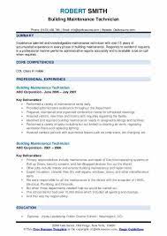 Uses hand and power tools. Building Maintenance Technician Resume Samples Qwikresume