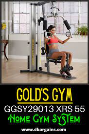 Gold S Gym Ggsy29013 Xrs 55 Home Gym System Dbargains Gym Workouts Machines Gym Workout Machines